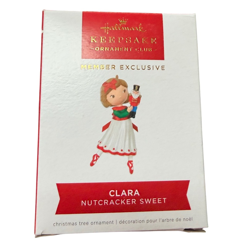 Hallmark Keepsake 2023 Clara Nutcracker Sweet Ornament Club Member Exclusive